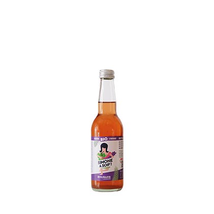 X - Simone à soif - Rhubarbe lavande - 33 cl | Livraison de boissons Gaston